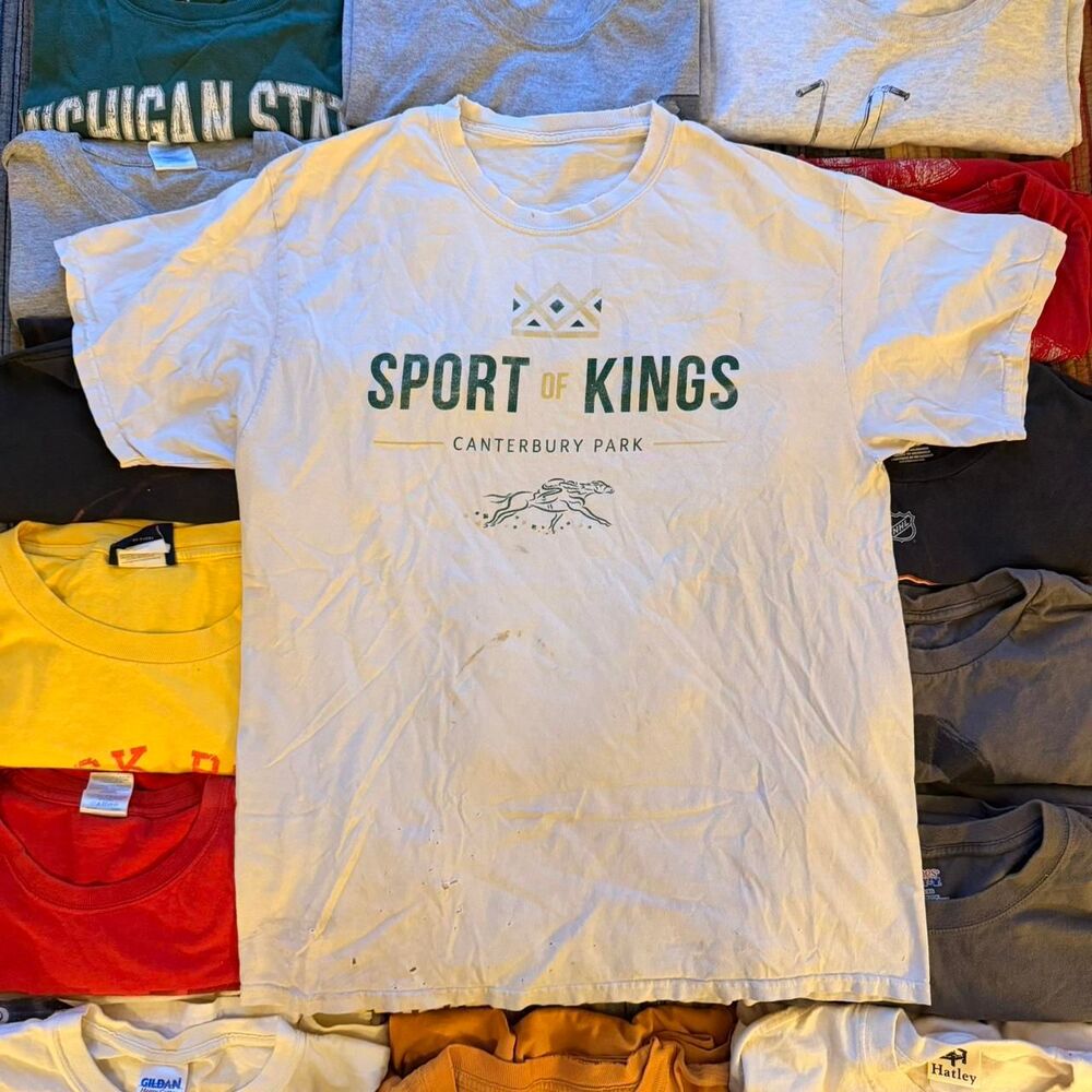 Canterbury Men's White and Cream T-shirt